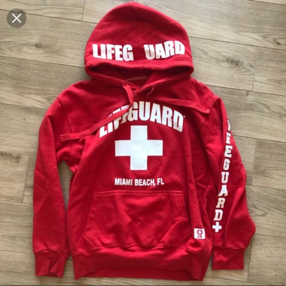 Life guard sweatshirt